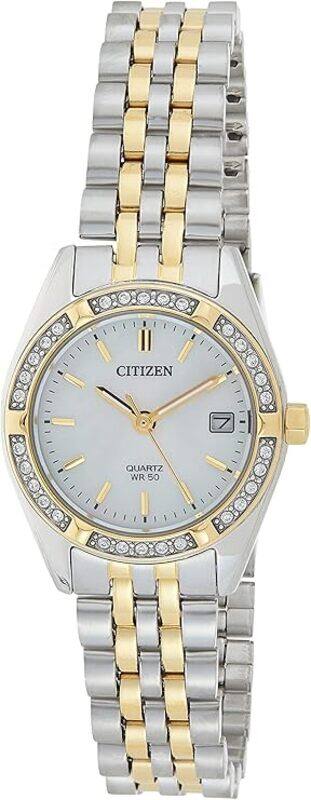 

CITIZEN Women's Quartz Watch, Analog Display and Stainless Steel Strap