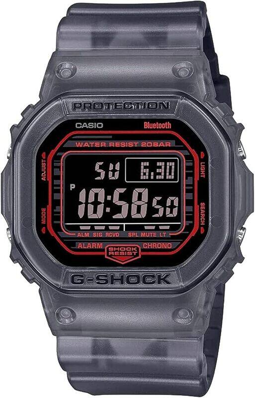 

Casio G-Shock Watch - DW-B5600G-1DR Black Dial, Grey Band