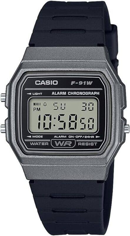 

Casio F91W Series Digital Watch Water Resistant LED Light