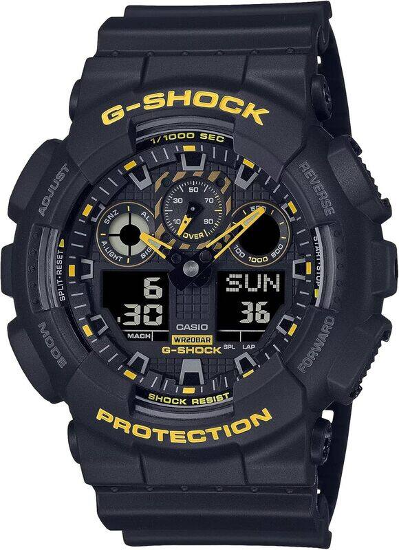 

Casio G-Shock Watch - GA-100CY-1ADR Black Dial, Black Band