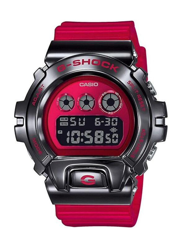 

Casio G-Shock Digital Watch for Men with Resin Band, Water Resistant, GM-6900B-4DR (G1026), Red