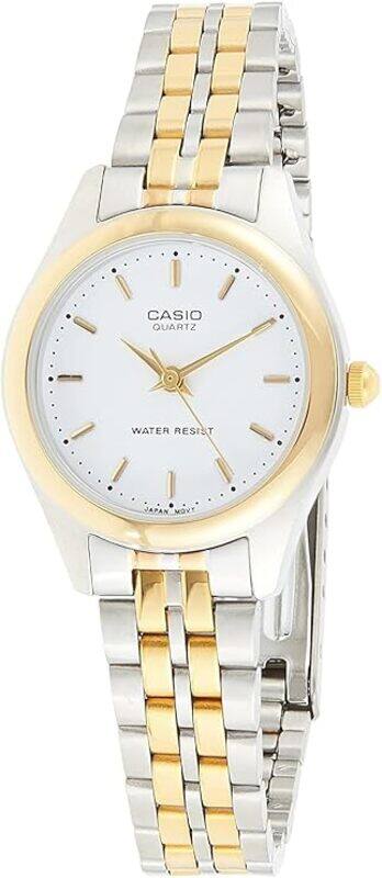 

Casio Womens Quartz Watch, Analog Display Stainless steel