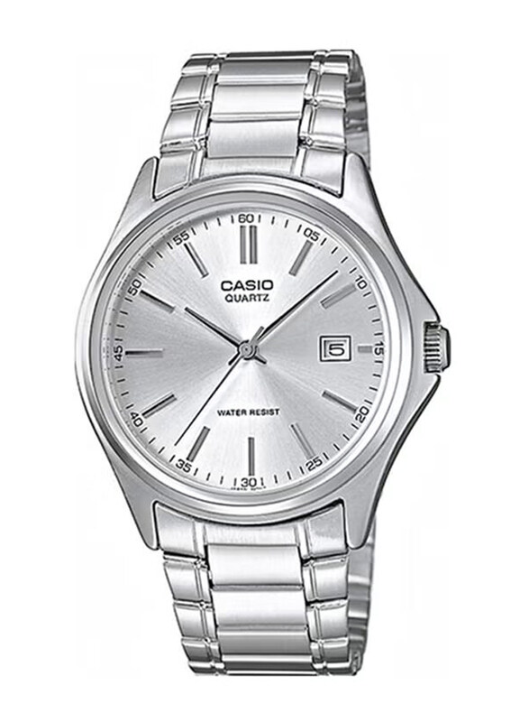 

Casio Analog Watch for Men with Stainless Steel Band, Water Resistant, MTP-1183A-7AEF, Silver