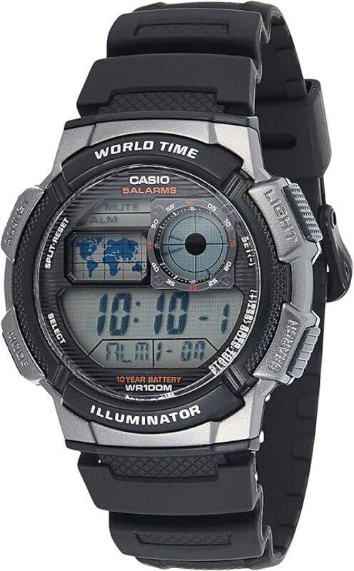 

Casio Men's Watch - AE-1000W-1BVDF Black Dial, Black Band