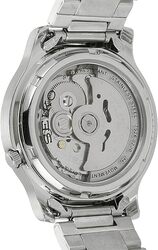 SEIKO 5 men’s automatic stainless steel watch with English/Arabic day and date - SNK793K1
