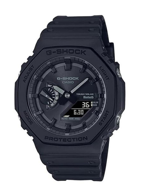 

Casio G-Shock Analog + Digital Watch for Men with Plastic Band, Water Resistant, GA-B2100-1A1DR, Black