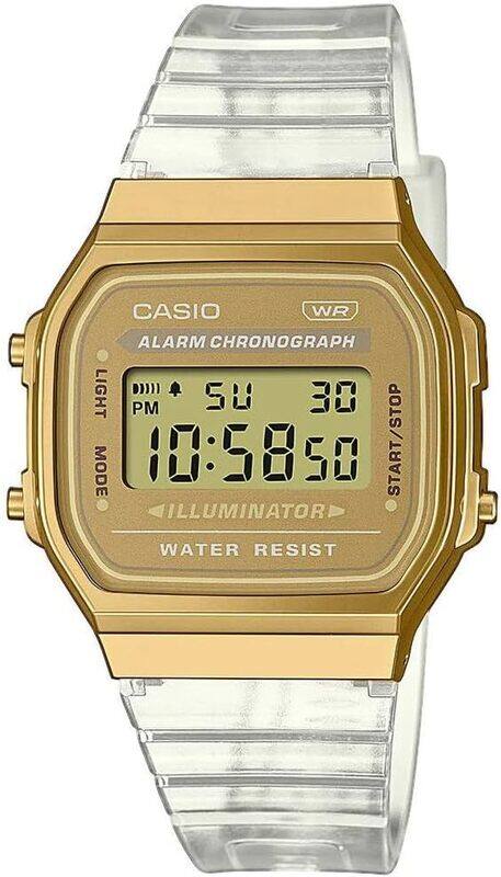 

CASIO Vintage Watch A168XESG-9AEF Unisex Resin Watch