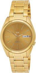Seiko 5 Series Automatic Gold-Tone Satainless Steel Watch - Snkl48K1