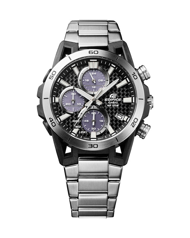 

Casio Edifice Sospensione Analog Chronograph Stainless Steel Grey Dial Solar Powered EQS-960D-1AV