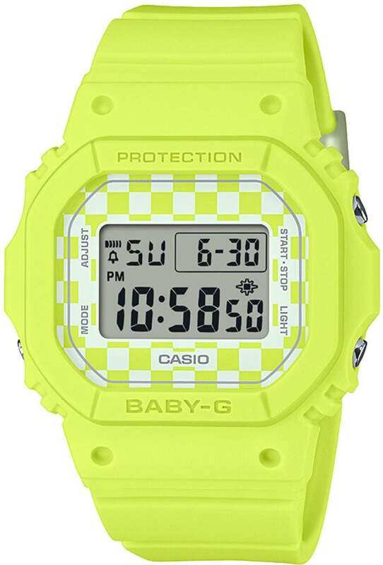 

Casio Baby-G Digital Light Green Resin Strap BGD-565GS-9DR