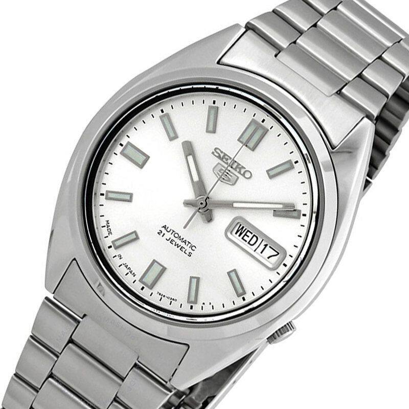 

Seiko Men's Silver Dial Stainless Steel Band Watch SNXS73J1