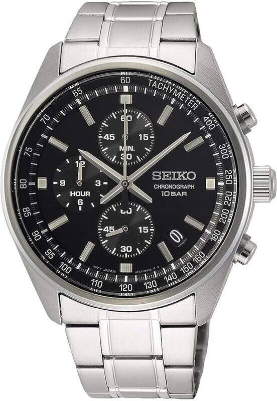 

Seiko Men's Analogue Japanese Quartz Watch with Stainless Steel Strap SSB379P1