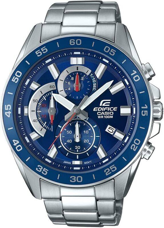 

Casio Edifice Analog Watch for Men with Stainless Steel Band, Water Resistant