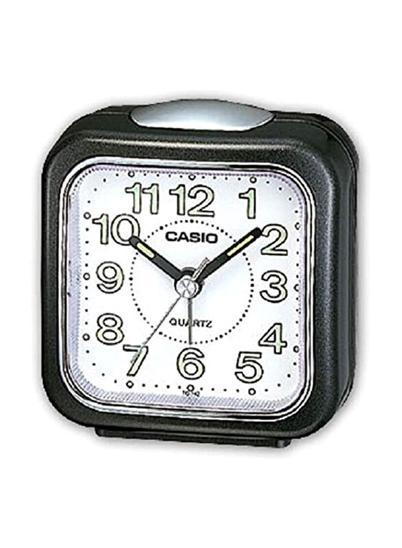 

Casio Analog Clock, White/Black