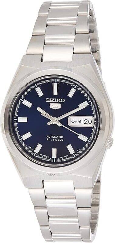 

Seiko Men's Automatic Watch with Analog Display and Stainless Steel Strap SNKC51J1, Silver