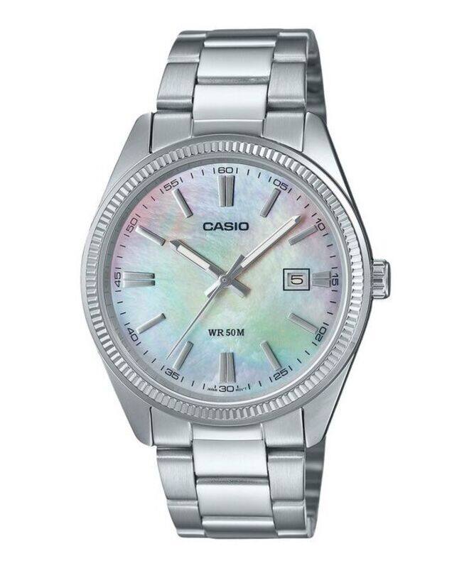 

Seiko Casio Standard Analog Ion Plated Stainless Steel Mother Of Pearl Quartz MTP-1302DS-7AV Men’s Watch