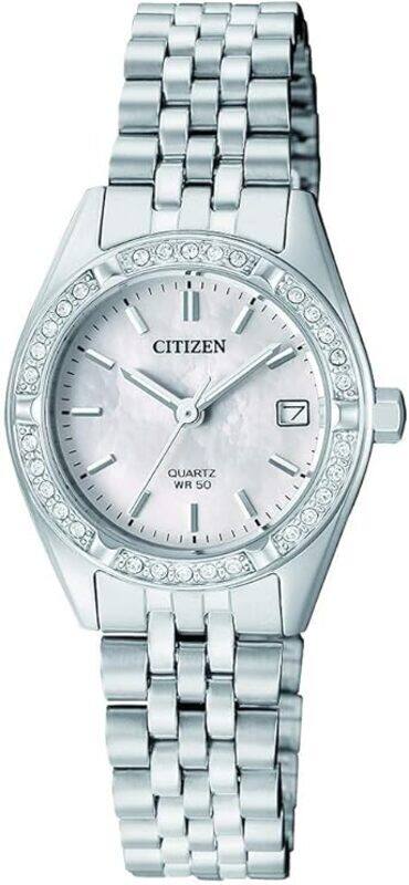 

CITIZEN Womens Quartz Watch, Analog Display and Stainless Steel Strap