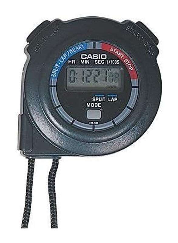 

Casio Digital Handheld Stop Watch, HS-3, Black