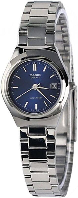 

Casio LTP-1170A-2A Watch Women's Classic Stainlesss steel case, Stainless steel bracelet, Blue dial, Japan Quartz Movement