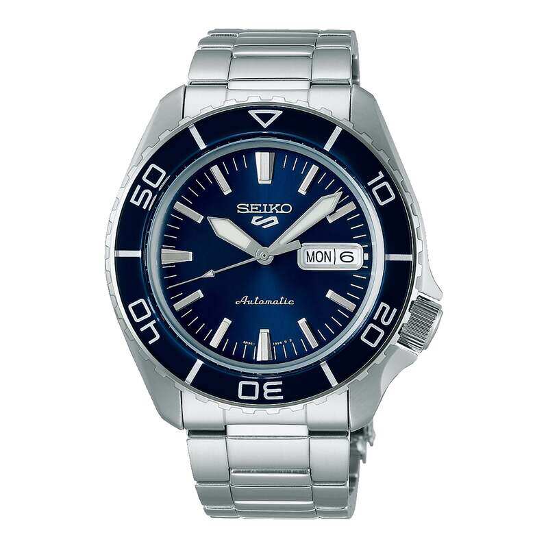 

SEIKO Stainless Steel Analog Blue Dial Men's Watch SRPK97K1