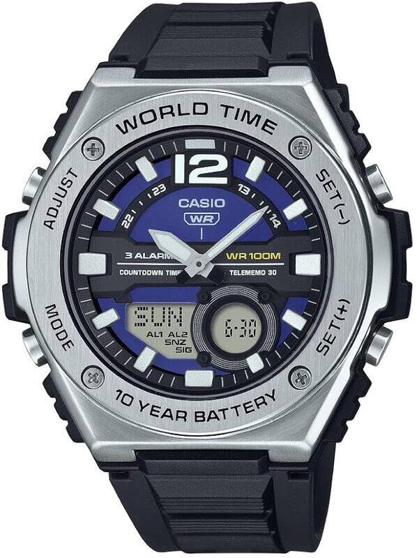 

Casio Analog-Digital Resin Band Watch MWQ-100-2A