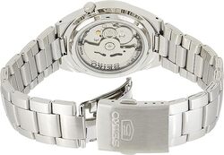 Seiko Mens Automatic Watch, Analog Display And Stainless Steel Strap SNK617K1