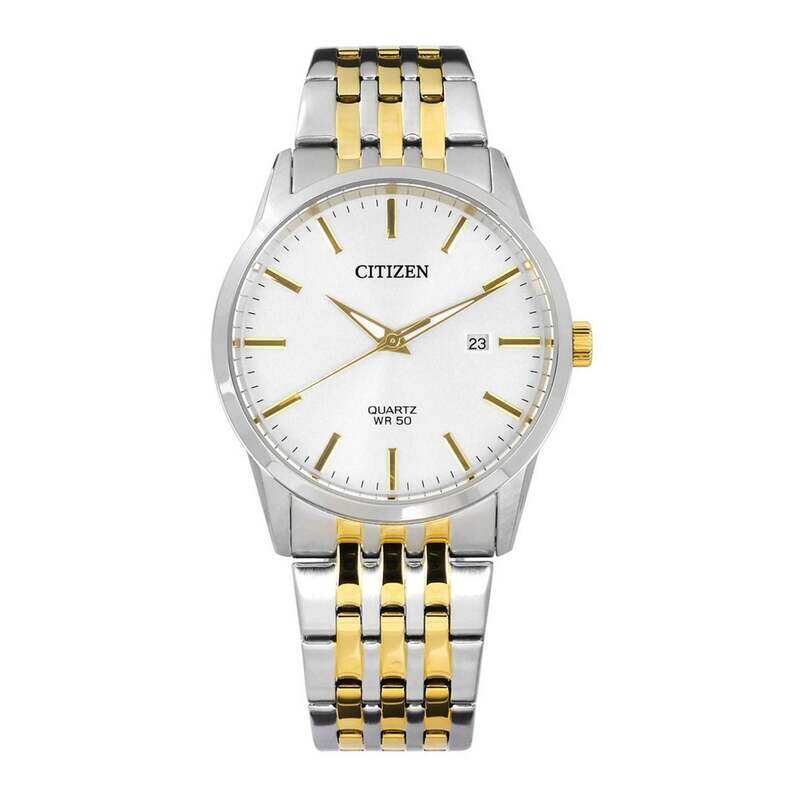 

Citizen Champagne Dial Two Tone Stainless Steel Quartz B15006-81P