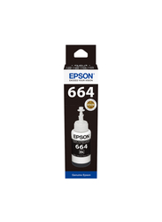 Epson T6641 Black Ecotank Ink Bottle, 70ml