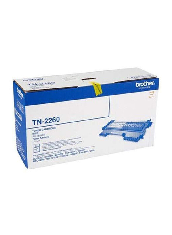 

Brother TN 2260 Black LaserJet Toner Cartridge