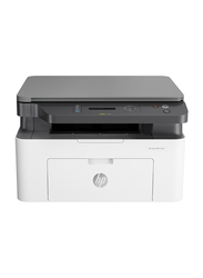 HP Mono MFP 135W Laser Printer, 4ZB83A, White/Black