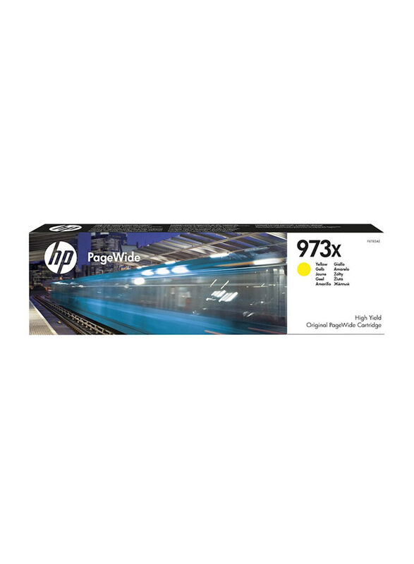 

HP 973X High Yield Yellow Original Page Wide Cartridge