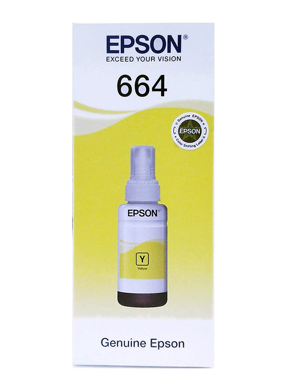 

Epson T6644 Yellow Ecotank Ink Bottle