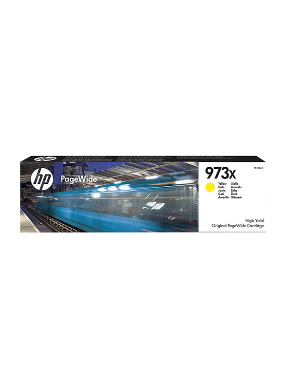 

HP 973X High Yield Yellow Original Page Wide Cartridge