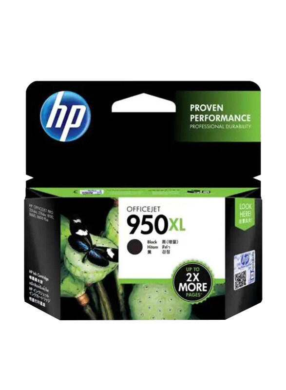 

HP 950XL Black High Yield Ink Cartridge