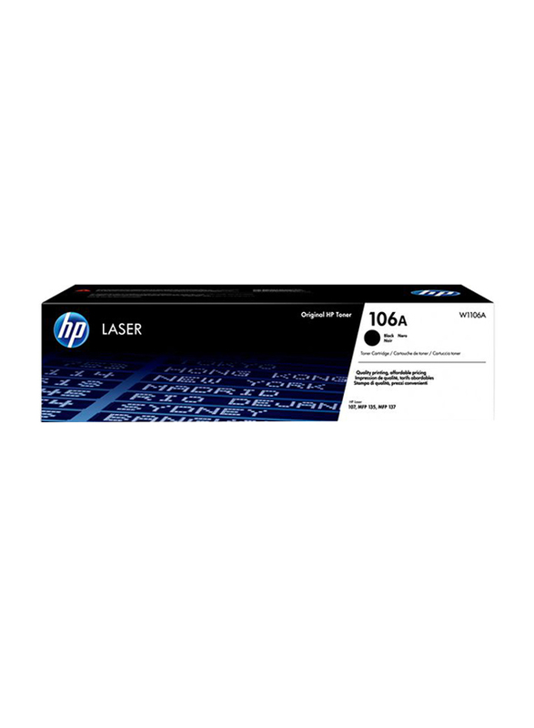 HP 106A Black Original Laser Toner Cartridge