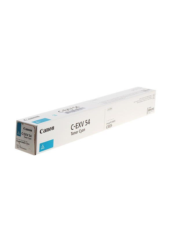 Canon C-EXV 54 Tonner Cyan Ink Cartridge