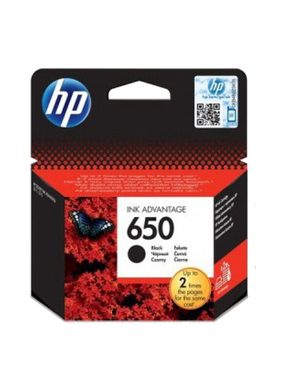 

HP 650 Black Original Ink Advantage Cartridge