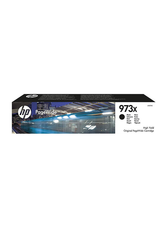 

HP 973X High Yield Black Original Page Wide Cartridge