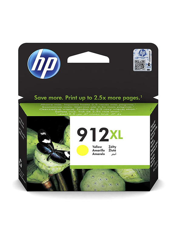 HP 912Xl Yellow High Yield Original Ink Cartridge