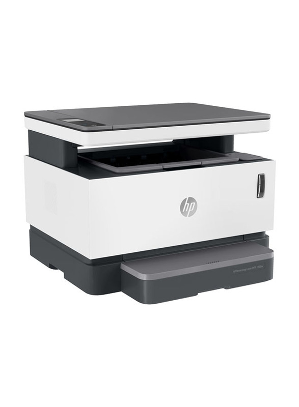 HP Neverstop MFP 1200W Wireless Mono Laser Printer, 4RY26A, White