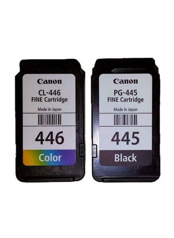 Canon PG445 Black & CL446 Multicolor Ink Cartridge