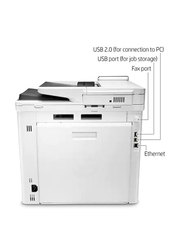 HP Color LaserJet Pro MFP M479FDW Laser Printer, W1A80A, White