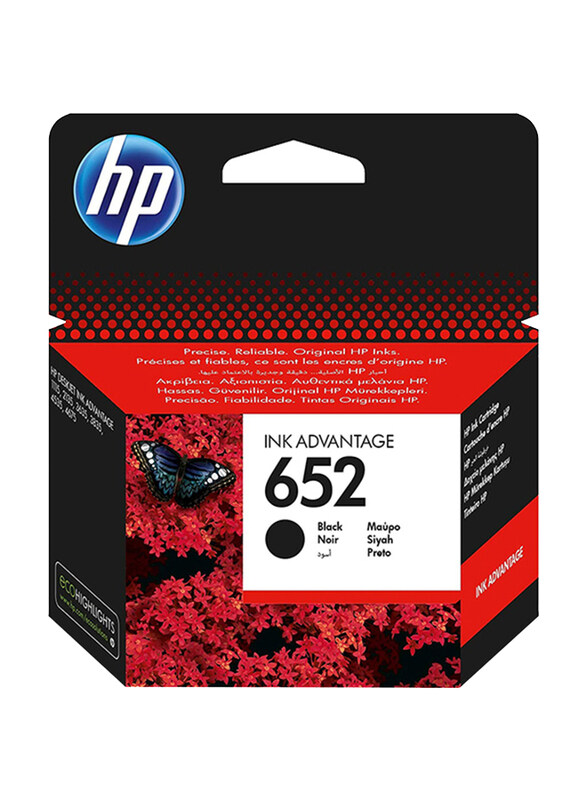 

HP 652 Black Ink Advantage Cartridge