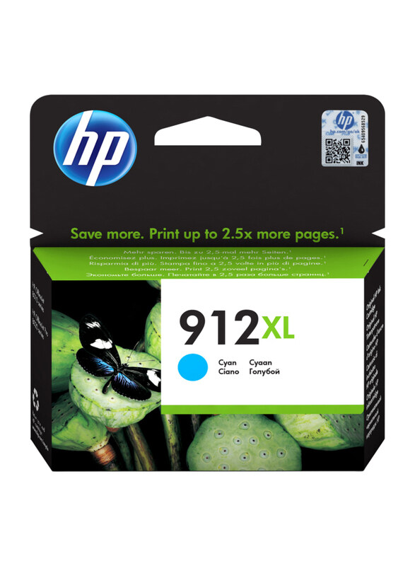 

HP 912XL High Yield Cyan Original Ink Cartridge