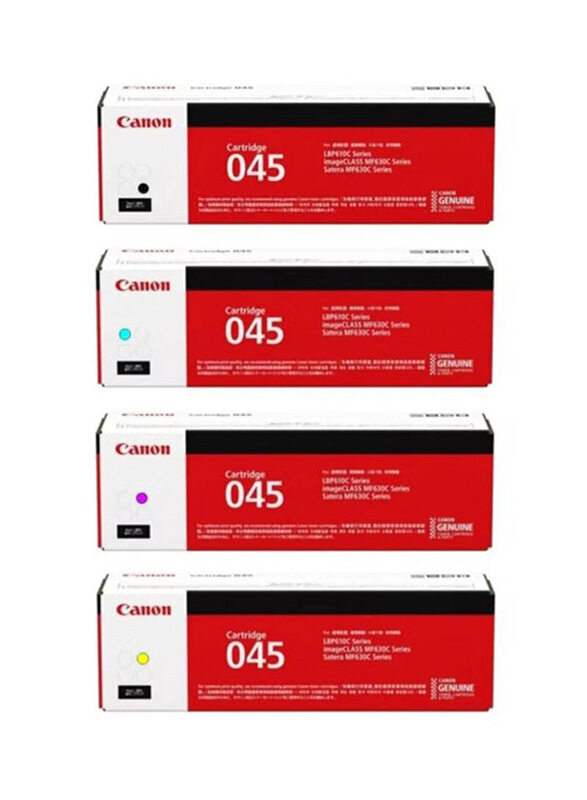 

Canon 045 Multicolour Toner Cartridge Set, 4 Pieces