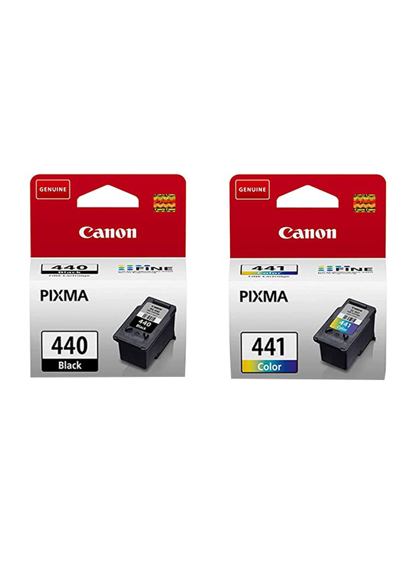 Canon 440 Black Original Ink Advantage LaserJet Cartridge, 2 Pieces