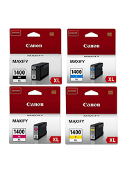 Canon 1400XL Black and Tri-Color Maxify Ink Cartridge