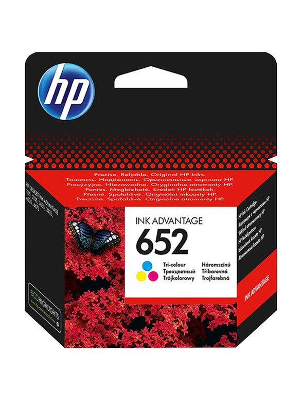 

HP 652 Tri-Color Original Ink Advantage Cartridge