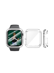 Green Guard Plus Polycarbonate Case Cover for Apple Watch 41mm, Transparent