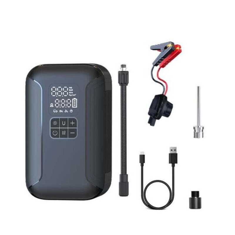 

Generic 2 in 1 Portable Car Jump Starter & Tire Inflator S02 with Power Bank